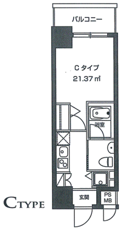 レジディア虎ノ門 9階 1K 97,970円〜104,030円の写真1-slider