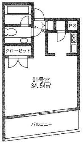パークフロント西新宿 3階 1R 126,100円〜133,900円の写真1-slider