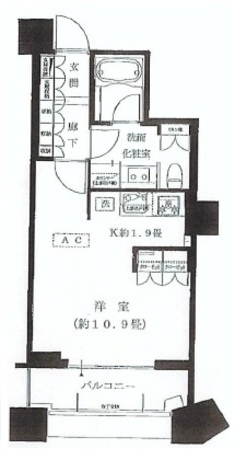 中目黒アトラスタワー 8階 1R 169,750円〜180,250円の写真1-slider