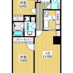 THE TOKYO TOWERS MID TOWER 47階 2LDK 242,500円〜257,500円の写真1-thumbnail
