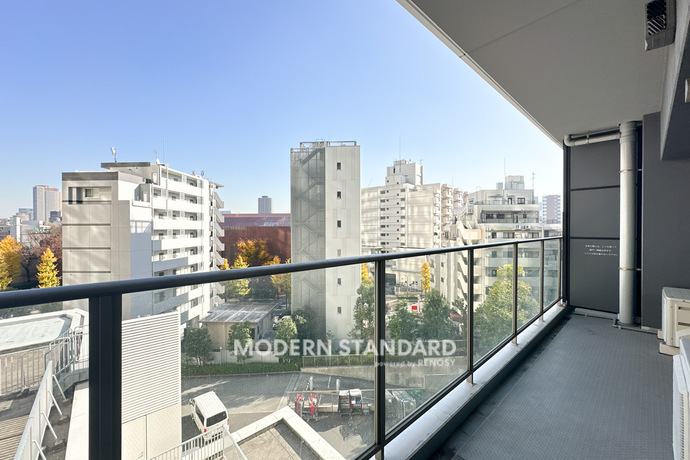 コンフォリア新宿イーストサイドタワー 4階 2LDK 454,930円〜483,070円の眺望1-slider