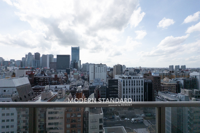 コンフォリア新宿イーストサイドタワー 17階 1K 258,020円〜273,980円の眺望1-slider