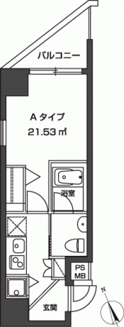 レジディア虎ノ門 7階 1K 98,940円〜105,060円の写真1-slider