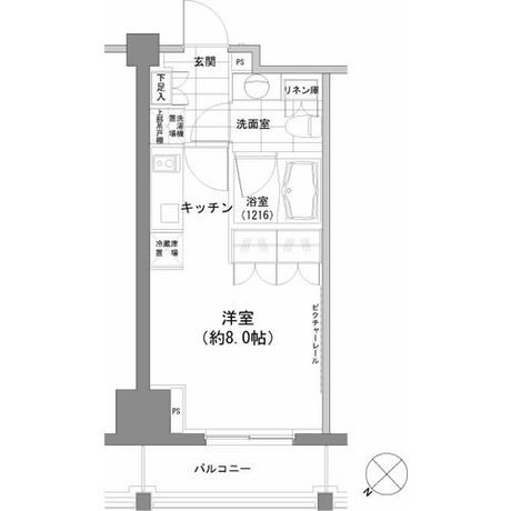 パークハビオ渋谷 12階 1R 135,800円〜144,200円の写真1-slider