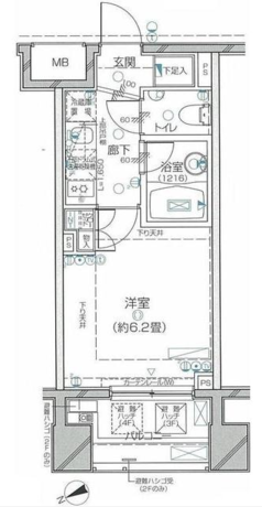 ピアース東京グレイスタワー 4階 1K 92,150円〜97,850円の写真1-slider