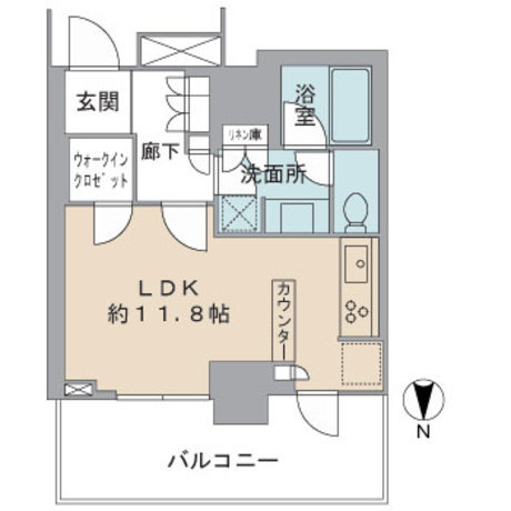 浅草タワー 11階 1R 118,340円〜125,660円の写真1-slider