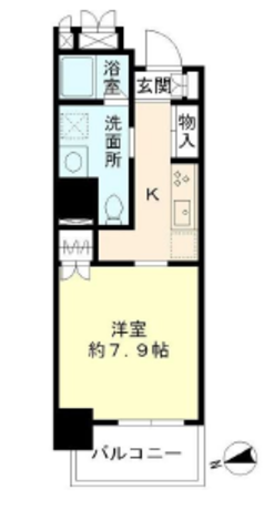 豊洲シエルタワー 5階 1K 126,100円〜133,900円の写真1-slider