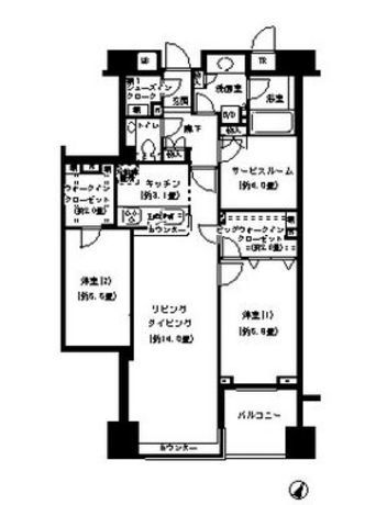 KDXレジデンス日本橋水天宮 2階 2SLDK 271,600円〜288,400円の写真1-slider