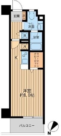日本橋ファーストレジデンス 9階 1K 105,730円〜112,270円の写真1-slider