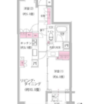 パークハウス目黒東山 4階 2LDK 232,800円〜247,200円の写真1-thumbnail