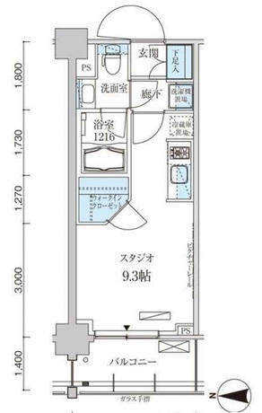 パークアクシス菊川ステーションゲート 2階 1R 91,180円〜96,820円の写真1-slider