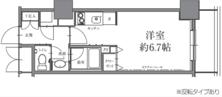 HF駒沢公園レジデンスタワー 19階 1R 98,940円〜105,060円の写真1-slider