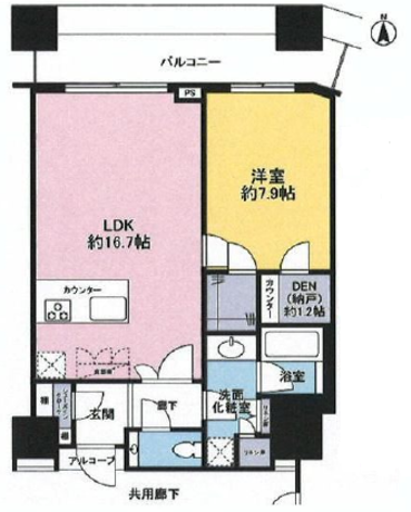 コンシェリア西新宿タワーズウエスト 31階 1LDK 271,600円〜288,400円の写真1-slider