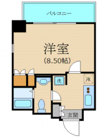 プラーズタワー東新宿ビル 16階 1K 121,250円〜128,750円の写真1-slider