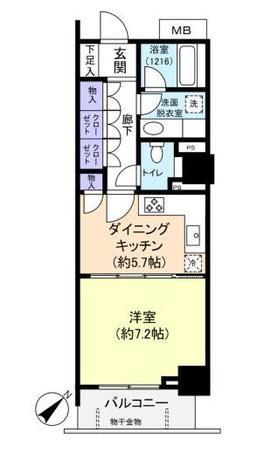 ファミール月島グランスイートタワー 11階 1DK 143,560円〜152,440円の写真1-slider