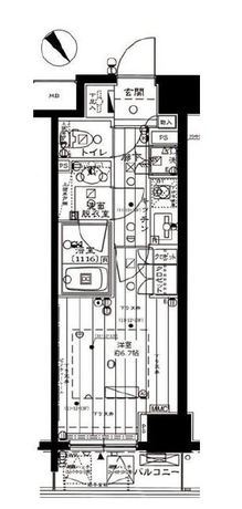ファミール東京グランリッツ 4階 1K 121,250円〜128,750円の写真1-slider
