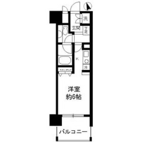 レジデンシャルステージ東新宿 6階 1R 119,310円〜126,690円の写真1-slider