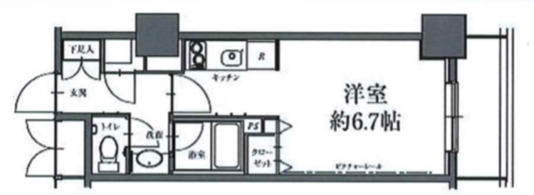 HF駒沢公園レジデンスタワー 5階 1R 89,240円〜94,760円の写真1-slider