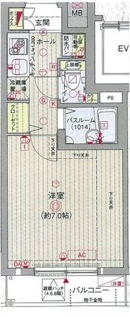 エステムプラザ神楽坂ノースレジデンス 3階 1K 98,940円〜105,060円の写真1-slider