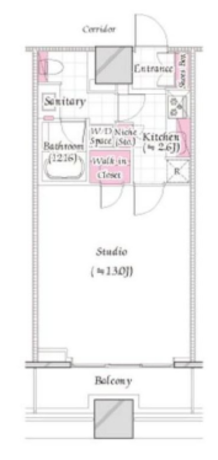 コンシェリア西新宿タワーズウエスト 8階 1K 170,720円〜181,280円の写真1-slider