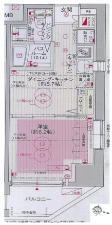エステムプラザ飯田橋タワーレジデンス 8階 1DK 105,682円〜112,219円の写真1-slider