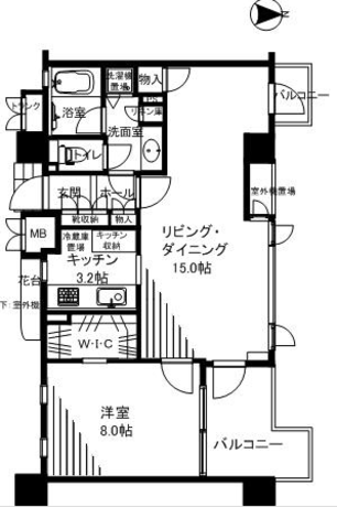 イッツ東京フォーサイトスクエア 6階 1LDK 169,750円〜180,250円の写真1-slider