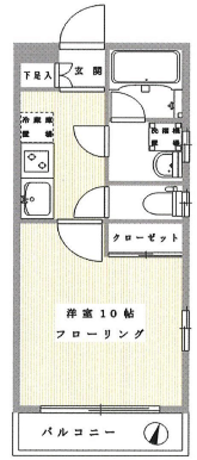 グランツハウス日本橋 6階 1K 116,400円〜123,600円の写真1-slider