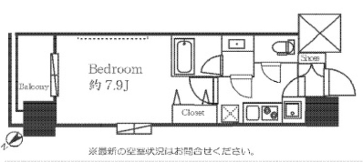 プレシャス渋谷 12階 1K 126,100円〜133,900円の写真1-slider