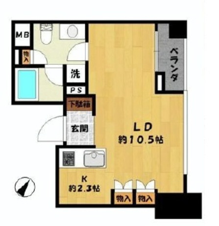 ラコント新宿セントラルパークアパートメント 10階 1R 121,250円〜128,750円の写真1-slider