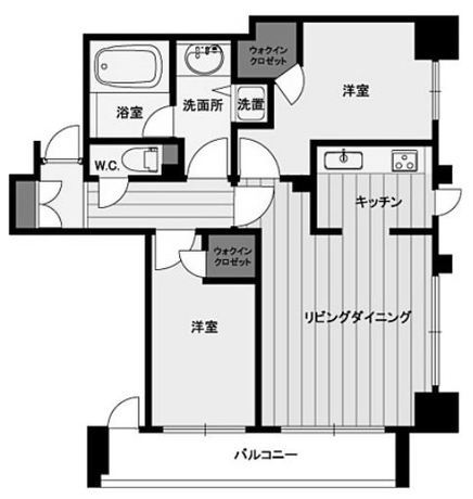 ファミール新宿グランスイートタワー 11階 2LDK 223,100円〜236,900円の写真1-slider