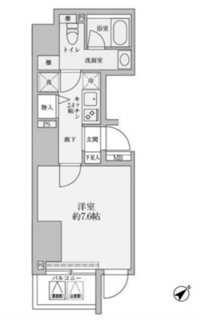 リヴシティ赤坂 6階 1K 131,920円〜140,080円の写真1-slider