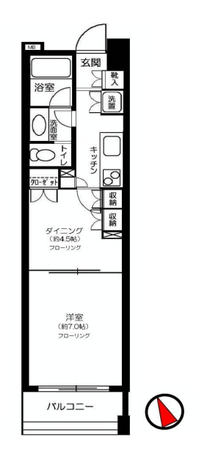 東急ドエル・アルス浅草アクトタワー 4階 1DK 99,910円〜106,090円の写真1-slider