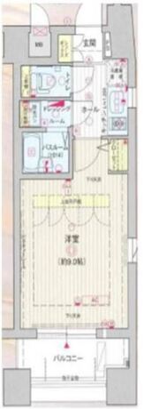 エステムプラザ新宿プレミアムEX 14階 1K 97,000円〜103,000円の写真1-slider