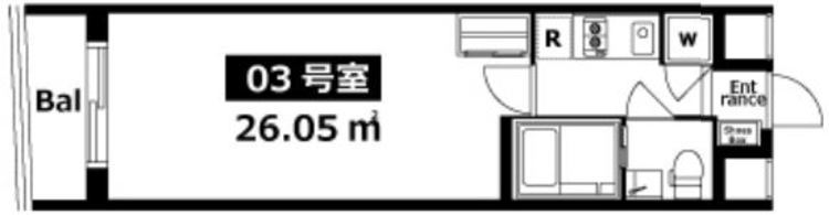 パティオ西新宿 3階 1K 101,365円〜107,635円の写真1-slider