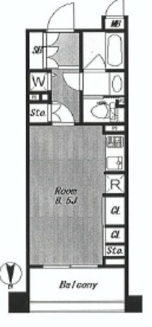 アトラス江戸川アパートメント 3階 1R 97,000円〜103,000円の写真1-slider