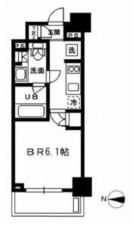 レジディア新宿イースト3 5階 1K 94,090円〜99,910円の写真1-slider
