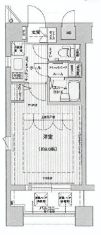 エステムプラザ新宿プレミアムEX 7階 1K 116,400円〜123,600円の写真1-slider