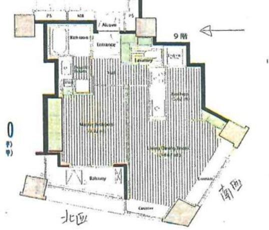 新宿アインスタワー 9階 1LDK 193,030円〜204,970円の写真1-slider