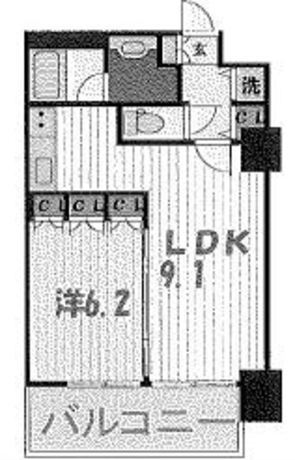 プラーズタワー東新宿ビル 17階 1LDK 194,000円〜206,000円の写真1-slider