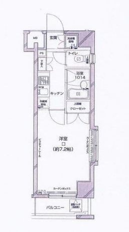 パレステュディオ新宿パークサイド 5階 1K 87,300円〜92,700円の写真1-slider
