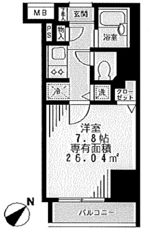 アーク銀座京橋 11階 1K 96,030円〜101,970円の写真1-slider