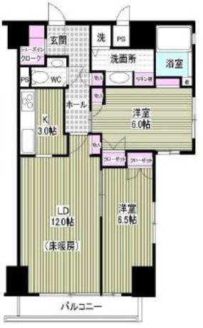 コンパートメント東京中央 10階 2LDK 218,250円〜231,750円の写真1-slider
