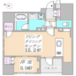 プレミスト渋谷宮益坂 9階 1LDK 213,400円〜226,600円の写真1-thumbnail