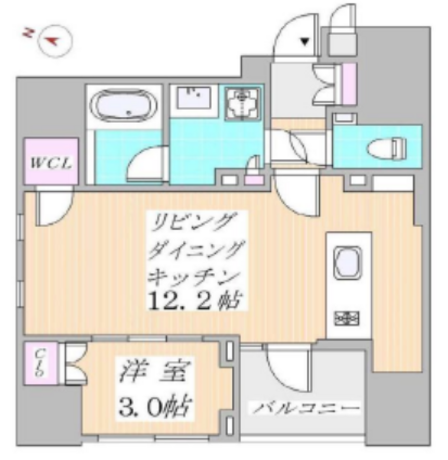 プレミスト渋谷宮益坂 9階 1LDK 213,400円〜226,600円の写真1-slider