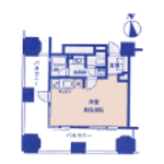 ルネ新宿御苑タワー 12階 1R 129,980円〜138,020円の写真1-thumbnail