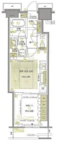 富久クロスコンフォートタワー 40階 1LDK 223,100円〜236,900円の写真1-slider