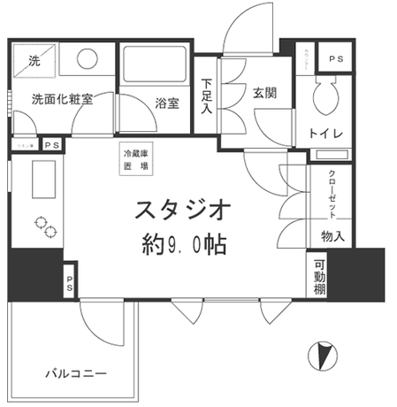 パークハウス本郷三丁目アーバンス 6階 1R 106,700円〜113,300円の写真2-slider