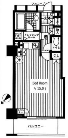 セントラルレジデンス新宿シティタワー 8階 1R 142,590円〜151,410円の写真1-slider