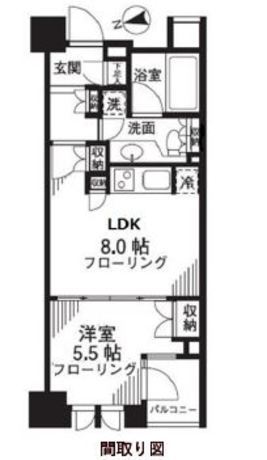 シティハウス東京新橋 6階 1LDK 172,660円〜183,340円の写真1-slider