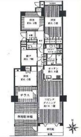 イッツ東京フォーサイトスクエア 1階 3LDK 324,950円〜345,050円の写真1-slider